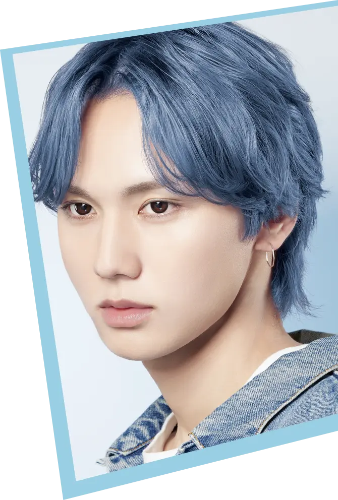 パステルトーンコレクション パステルブルー モデルイメージ