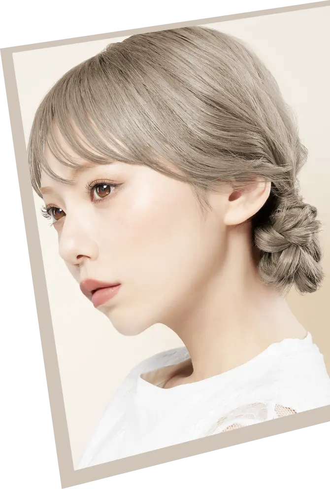 パステルトーンコレクション パステルグレージュ モデルイメージ