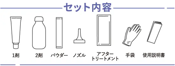 カラーリムーバー セット内容